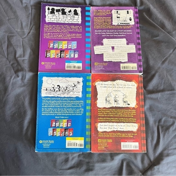 Diary of a wimpy kid bundle of 4. EUC - Picture 3 of 4